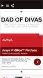 Mobile Screenshot of dadofdivas.com